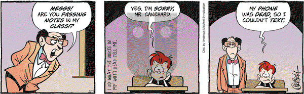 Ginger Meggs on Thursday April 10, 2025 Comic Strip
