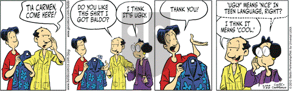 Baldo on Friday January 22, 2010 Comic Strip