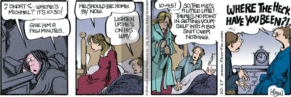For Better or For Worse - Thursday October 17, 2019 Comic Strip