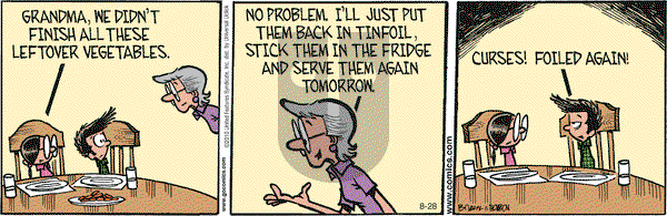 Grand Avenue on Wednesday August 28, 2013 Comic Strip