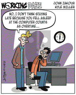 Working Daze on Thursday July 13, 2006 Comic Strip