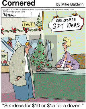 Cornered on Tuesday December 24, 2013 Comic Strip