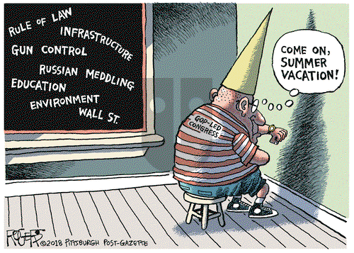 Rob Rogers on Thursday May 24, 2018 Comic Strip