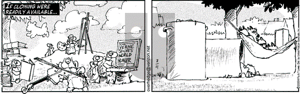 Over the Hedge on Friday February 4, 2005 Comic Strip