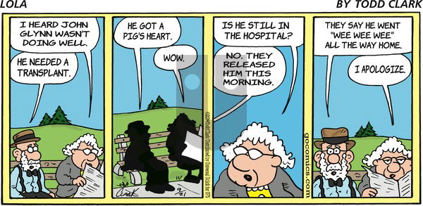 Lola on Sunday September 21, 2014 Comic Strip