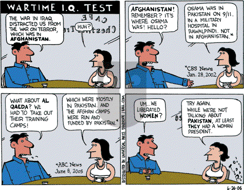 Ted Rall on Monday June 26, 2006 Comic Strip