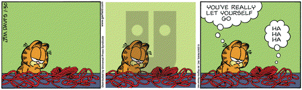 Garfield on Friday January 30, 2004 Comic Strip
