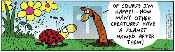 Frank and Ernest on Thursday May 15, 2003 Comic Strip