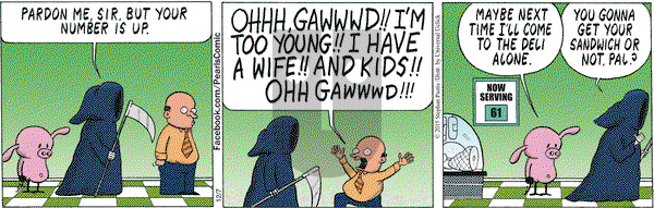 Pearls Before Swine on Monday December 7, 2015 Comic Strip