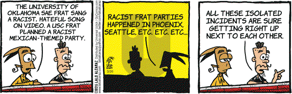La Cucaracha on Thursday March 26, 2015 Comic Strip