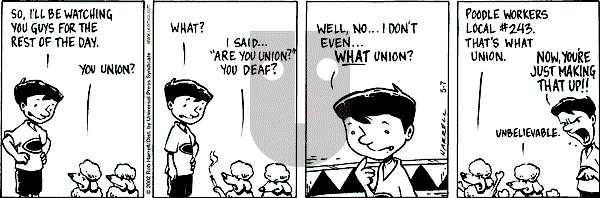 Big Top on Tuesday May 7, 2002 Comic Strip