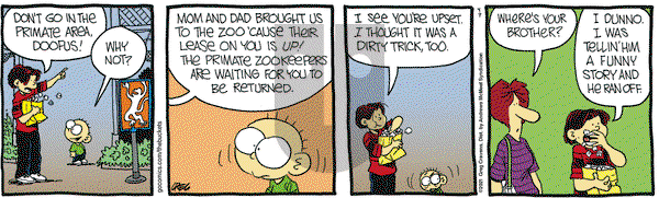 The Buckets on Wednesday April 7, 2021 Comic Strip