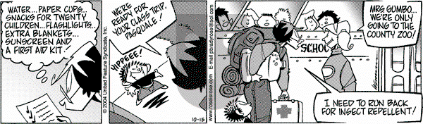 Rose is Rose on Friday October 15, 2004 Comic Strip