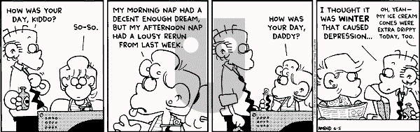 FoxTrot on Tuesday June 5, 2001 Comic Strip