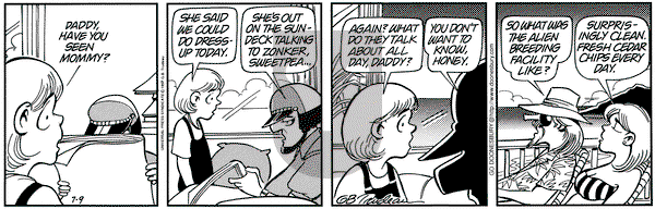 Doonesbury on Wednesday July 9, 1997 Comic Strip