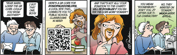 Doonesbury on Friday February 3, 2012 Comic Strip