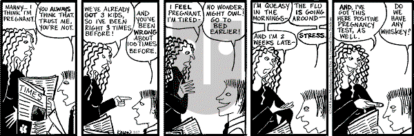 Clear Blue Water on Monday May 17, 2004 Comic Strip
