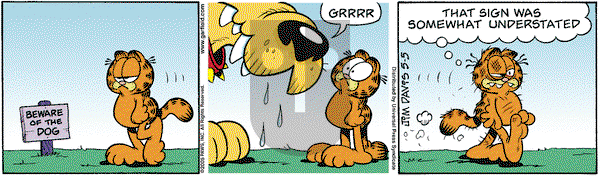 Garfield - Thursday May 5, 2005 Comic Strip