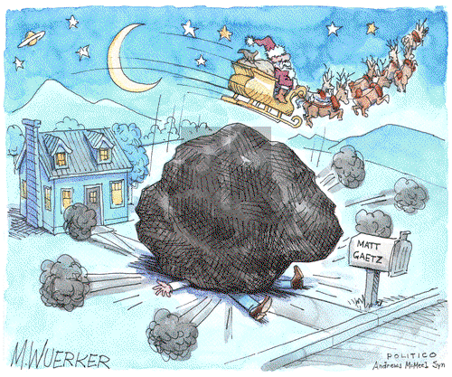 Matt Wuerker on Monday December 23, 2024 Comic Strip