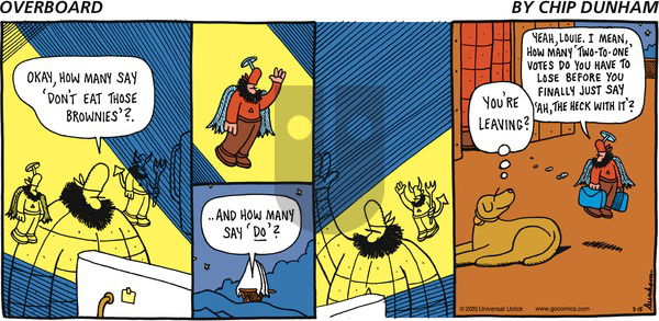 Overboard on Sunday March 15, 2015 Comic Strip