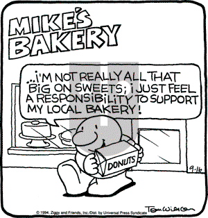 Ziggy on Friday September 16, 1994 Comic Strip