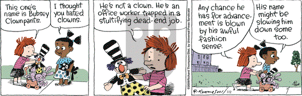 Cul de Sac on Thursday July 2, 2009 Comic Strip