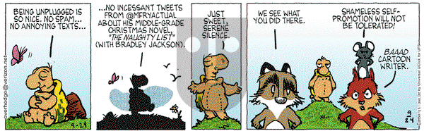 Over the Hedge on Thursday September 24, 2015 Comic Strip