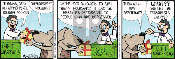DeFlocked on Thursday December 7, 2017 Comic Strip
