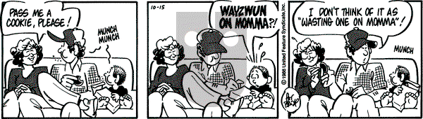 Rose is Rose on Wednesday October 15, 1986 Comic Strip