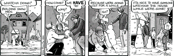 For Better or For Worse on Friday December 1, 2000 Comic Strip