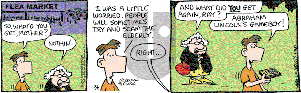 Lola on Friday July 2, 2004 Comic Strip