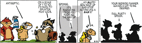 Over the Hedge on Thursday August 22, 2013 Comic Strip