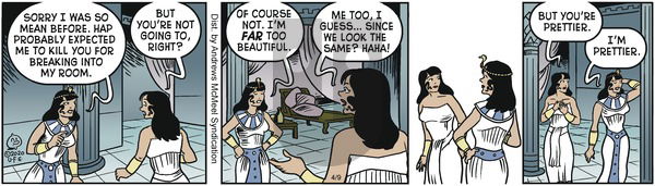 Alley Oop on Thursday April 9, 2020 Comic Strip