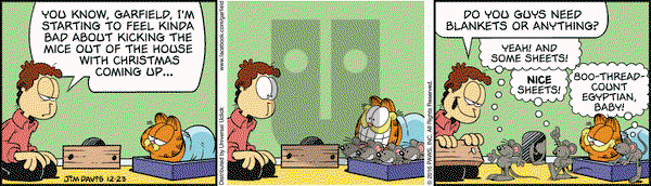 Garfield on Friday December 23, 2016 Comic Strip