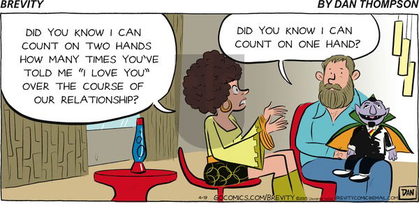Brevity on Sunday April 19, 2015 Comic Strip