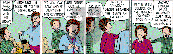 Luann on Monday February 5, 2018 Comic Strip