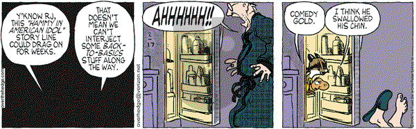 Over the Hedge on Wednesday February 17, 2010 Comic Strip