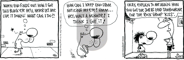 The Duplex - Wednesday September 3, 1997 Comic Strip