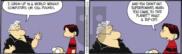 The Buckets on Friday October 18, 2013 Comic Strip