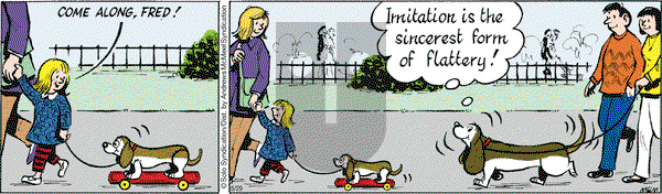 Fred Basset on Monday May 29, 2017 Comic Strip