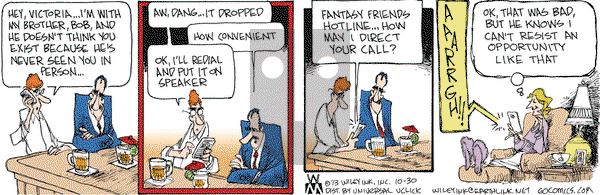 Non Sequitur on Wednesday October 30, 2013 Comic Strip