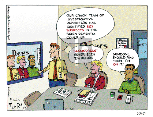 Ted Rall on Friday May 30, 2025 Comic Strip