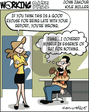 Working Daze on Friday June 8, 2007 Comic Strip