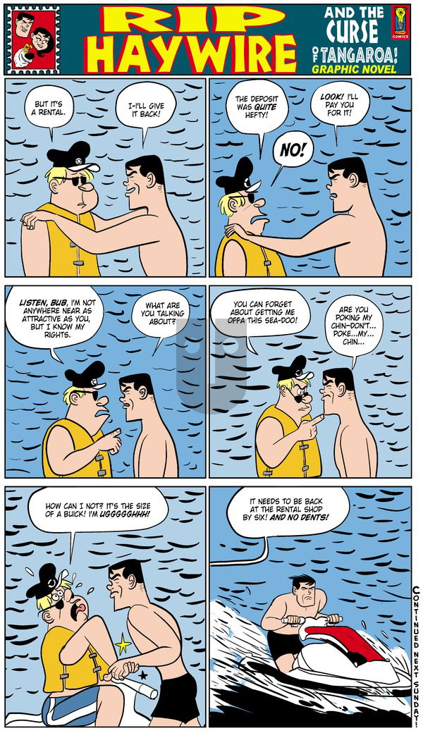 Rip Haywire on Sunday November 16, 2014 Comic Strip