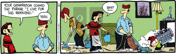 The Buckets on Friday January 23, 2009 Comic Strip
