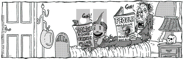Lio on Monday February 3, 2014 Comic Strip