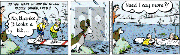 Fred Basset on Tuesday October 12, 2021 Comic Strip