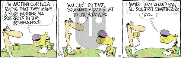 The Duplex on Wednesday February 20, 2019 Comic Strip