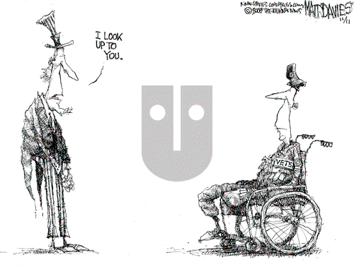 Matt Davies on Wednesday November 11, 2009 Comic Strip