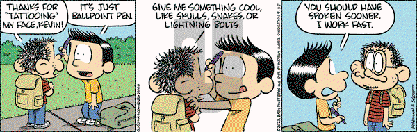 Baby Blues - Monday September 25, 2023 Comic Strip